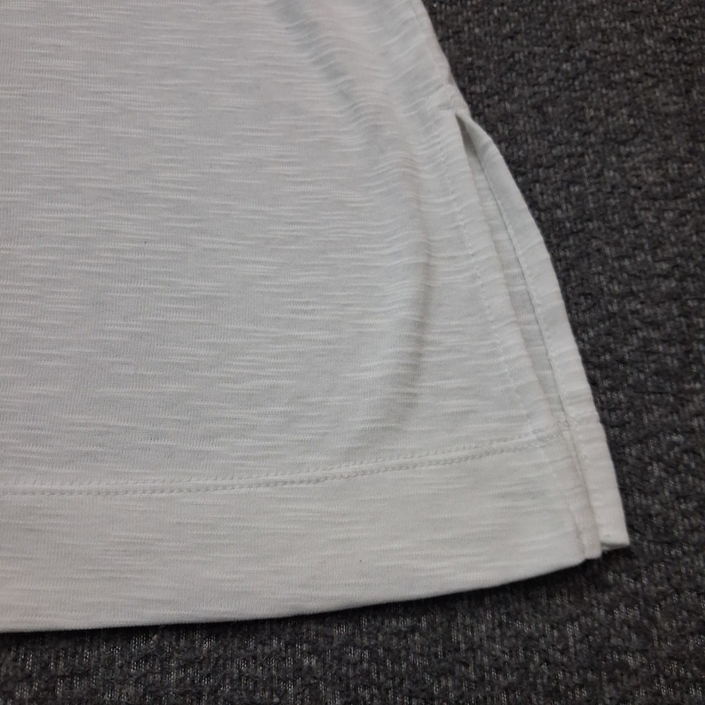 J. Jill White Pima Double-V Tunic Top 100% Pima Cotton Slub Knit Large
2⁰poll - Picture 10 of 14
